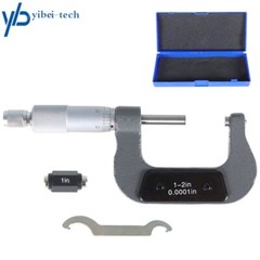 1 – 2 INCH BLADE OUTSIDE MICROMETER 0.0001″ HiGH PRECISION