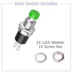 Push Button Red Green Yellow Switch Momentary On Off Push Button