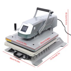 6 in 1 Heat Press Machine 16 x 20 in T-shirt Sublimation Transfer Printer Crafts