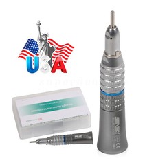 1-10 Dental slow low speed straight handpiece nosecone /air motor E-type 4H sa