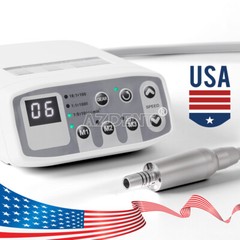AZDENT Dental Electric Brushless LED Micromotor 1:1/1:5 Contra Angle Handpiece