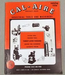 1967 Cal-Aire Industrial Tools an Machinery Catalog 1167da