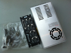 Gecko 540 drive CNC Stepper Driver And 48v 8.3a Power Supply 110v or 220v
