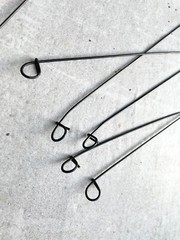 Sandbaggy Double Loop Rebar Wire Bar Ties – 12″ or 18 Inch Length – 16 Gauge