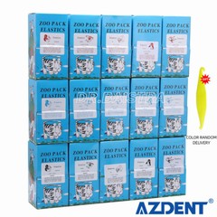 Dental Ortho Elastics Latex Braces Orthodontic Rubber Bands 5000Pcs/kit 15Sizes！