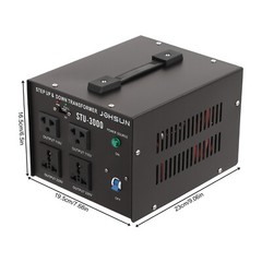 Heavy Duty 3000W Voltage 220V-110V 110V-220V Step Up/ Down Transformer Converter