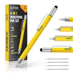Cutier Cool Pen Gifts for Men, 6-in-1 Multi Tool Tech Pen Gadgets Tools for M…
