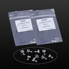 10PCS/Pack AZDENT Dental Orthodontic Short Type Crimpable Hook for Arch Wire