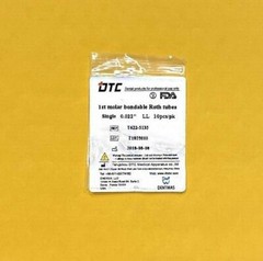 FDA 1st molar non-convertible Roth bondable buccal tube single 0.022″ 100 unit
