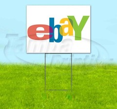 EBAY 18×24 Yard Sign Corrugated Plastic Bandit Lawn USA