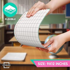 SCRIBBLEDO Multiplication Math 9”x12” Small White Board 9 inches by 12