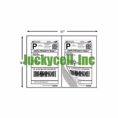 Label 200 Adhesive Paypal Ebay Shipping Labels UPS USPS 2 Per Sheet 8.5 X 5.5