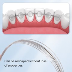 AZDENT Dental Ortho Buccal Tubes 1st 2nd Molar /Bracket /Lingual Retainer Wire