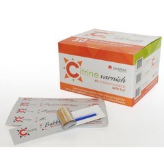 CITRINE VARNISH 5 % CARAMEL with TCP 50 Unit-dose Pack DHARMA Research USA