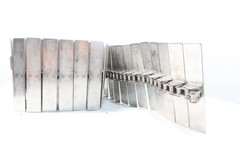 Rexnord 1864SSK7.5 CHN Tapletop Conveyor Chain 10ft 7-1/2in