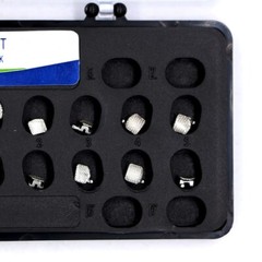 5×Dental Orthodontic Ricketts Bracket Braces Roth 018 3-4-5 Hooks 20PCS/Kit