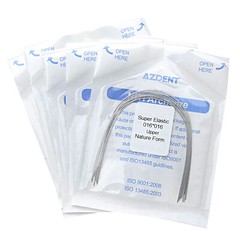 10X AZDENT Dental Orthodontic Super Elastic Niti Nature Rectangular Arch Wires