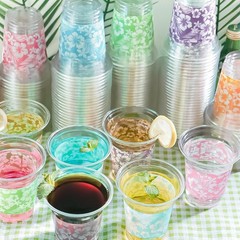 48 Pack 14 OZ Hawaiian Luau Plastic Cups Tropical Party Disposable Aloha Cup
