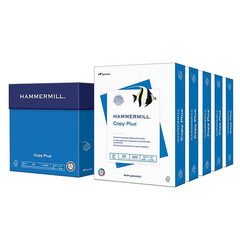 Hammermill Copy Plus Paper 8.5″ x 11″ 20 lb 92 Bright 2500 Sheets 5 Reams FR