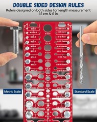 57 Nut and Bolt Thread Checker Thread Checker Standard and Metric