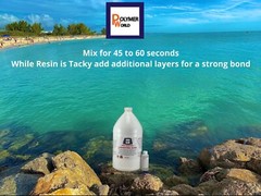 Polymer World Polyester Resin 2 Gal Kit For Boats RV’s Canoes Fiberglass Autos