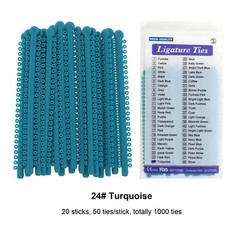 1000pcs Dental Orthodontic Ligature Ties Elastic Rubber Bands Braces ortodoncia