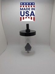 Fluidizing Hopper for Powder Coating Works Rc Series / Kool Koat / Wrx + 16oz