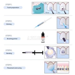 Dental Bracket Braces Glue Ortho Bonding Light Cure Resin/LED Light Cure Lamp