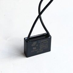 CBB61 250V Capacitor 2 wires 1/2/3/3.5/4/5/6/7/8/9/10/12/15/18/20/24/25/30 UF