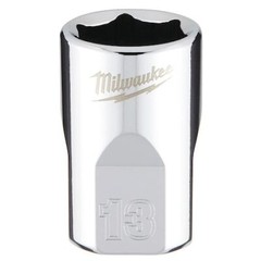 Milwaukee Tool 45-34-9083 3/8 In. Drive 13Mm Metric 6-Point Socket With Four