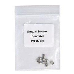 Dental Orthodontic Lingual Buttons Bondable Round Base Monoblock 10 pcs/pack