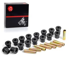 HeavyDuty Leaf Spring Bushing & Sleeves Kit Fits Golf Cart DS TXT 16 Bushings 8