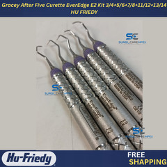 Gracey After Five Curette EverEdge E2 Kit 3/4+5/6+7/8+11/12+13/14 HU FRIEDY