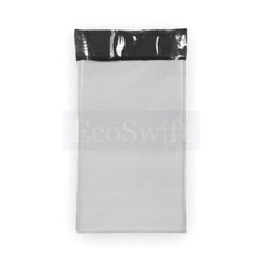 100 6 x 9 EcoSwift White Poly Mailers Shipping Envelopes Self Seal Bags 1.7 MIL