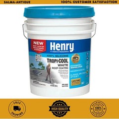 887 Tropi-Cool 100% Silicone White Roof Coating 4.75 Gal.