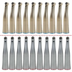 Dental 1:1/1:5 LED Contra Angle Handpiece Inner Spray fit NSK E-type Motor OR