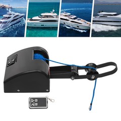 35 LBS Electric Anchor Winch with Roller & Remote Control for Boat Marine Winch
