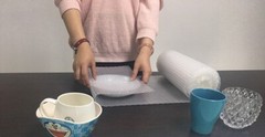 100 feet Bubble Cushioning Wrap Roll Small Bubble 12″ Wide Perforated Every 12″