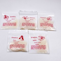 5000Pcs Dental Orthodontic Rubber Bands Elastics Latex Braces 15 Size for Choice