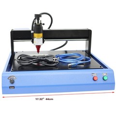 Electric Metal Marking Machine 110V 400W Dot Peen 7.87×11.81in Engraving Machine