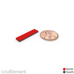 1 x 1/4 x 1/16 Inch Neodymium Rare Earth Bar Magnets N52 (36 Pack)