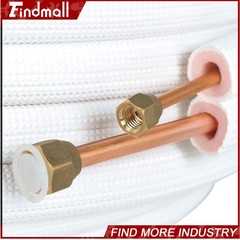 Findmall 50 Feet 1/4″ – 3/8″ Dia. Install Kit For Mini Split Heat Pump Systems