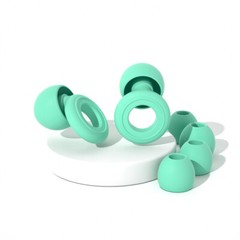 Reusable Silicone Ear Plugs Noise Cancelling Earplugs Protector Study Sleep Swim