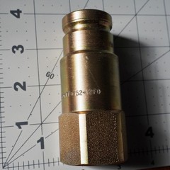 Parker FF-752-12FO Flat Face Hydraulic Coupler 1-1/4” Male -12 ORB