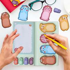 Dinosaur Sticky Notes Set, 360 Sheets Cute Cartoon Animal Dinosaur Self-Stick No