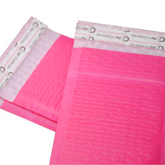 AirnDefense 500 #000 4X8″ Pink Poly Bubble Mailers Shipping Padded Envelope