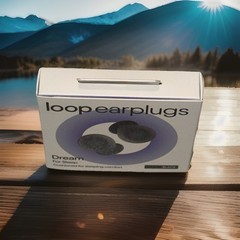 Loop Dream Earplugs for Sleep – (Black) Noise Reduction- Silicone & Foam- Nib