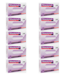 Shamrock Powder Free Textured Latex Gloves – Size Large Case pack of 1000 Gloves