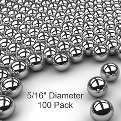 100 5/16″ Inch G25 Precision 440 Stainless Steel Bearing Balls