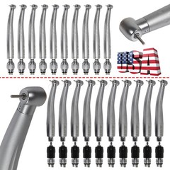 NSK/KAV Style Dental High Speed Handpiece with 4 Hole Quick Coupler 360° Swivel